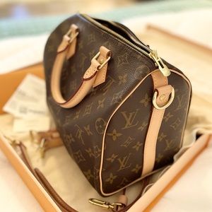 Speedy Bandoulière 25 Monogram - Authentic - Used only twice - Just like new